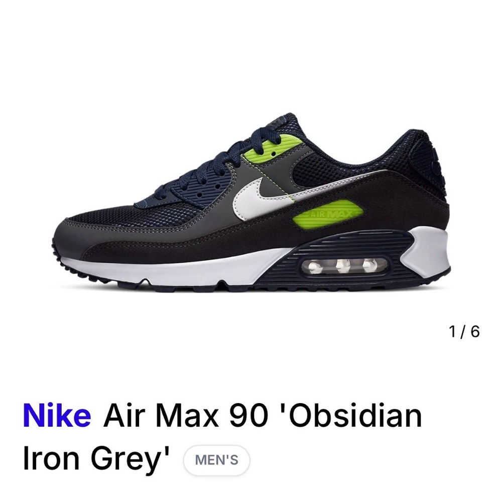 Nike Air Max 90 - Obsidian Iron Gray